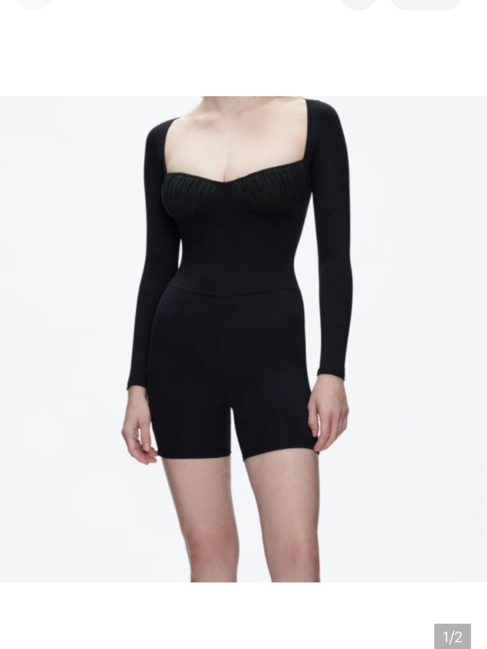Tank Air Black Romeo Body Suit